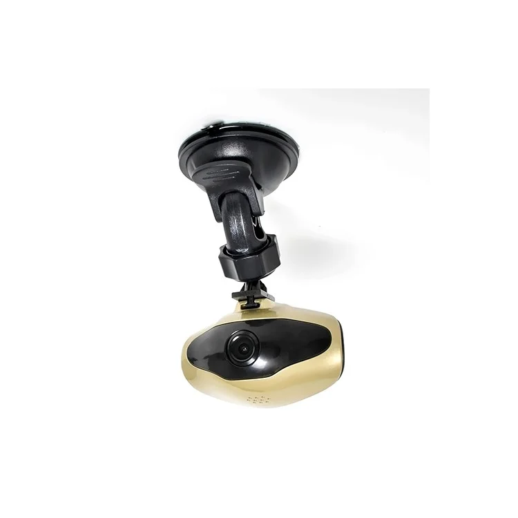 H500 Full HD 1080P 1.5-inch Car DVR CCTV Dash Camera Night Vision G-sensor Recorder - Gold Color