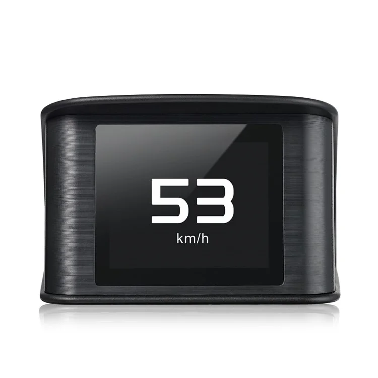 P10 OBD2 2.2 inch Car Head Up HUD Display Smart Digital Speedometer LCD Display OBD2 Scanner Diagnostic Tool Speed Alarm