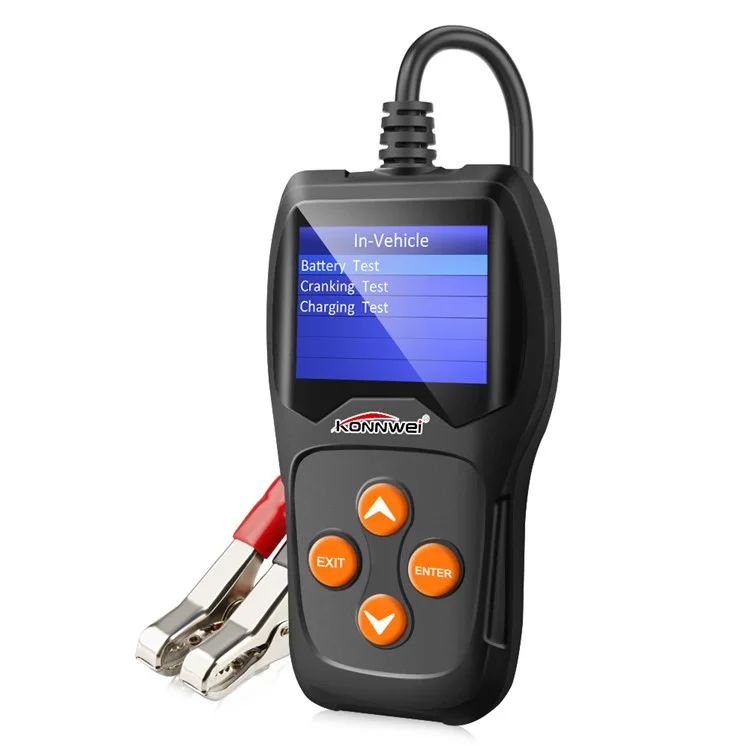 Connwei KW600 12V Тестер Батареи с 100 до 2000 Cca 12 Вольт Батарея Для Автомобильной Батареи Для Быстрого Зарядки Car Cranking Diagnostic