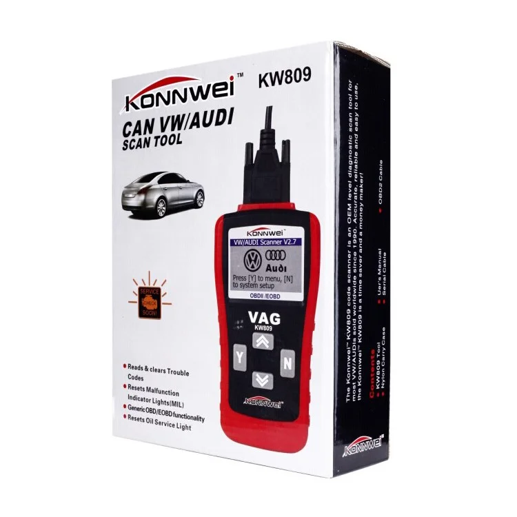 KONNWEI KW809 VW/Audi VAG Car Diagnosis OBD Scanner
