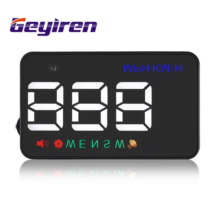 GEYIREN A5 3.5-inch Universal Car GPS Head UP Display HUD (CE/RoHS/FCC)