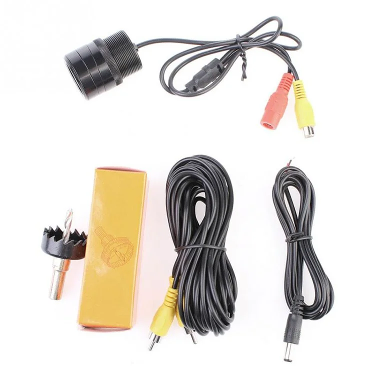 Tela de LCD TFT de 4,3 polegadas Espelho Retrovisor Carro com Câmera de Ré PZ705+PZ402
