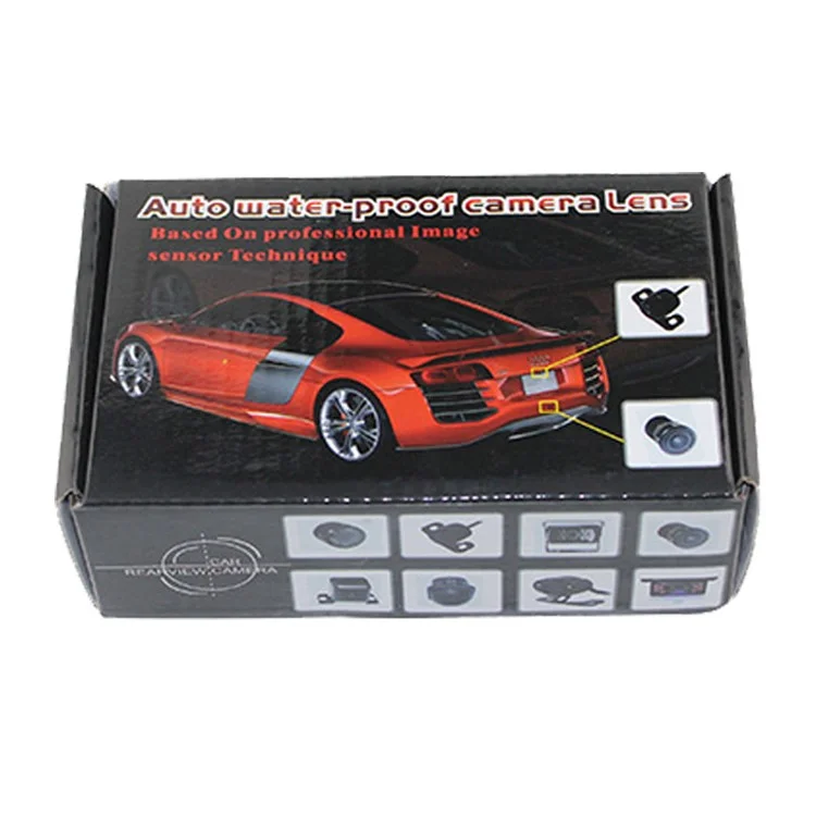 Tela de LCD TFT de 4,3 polegadas Espelho Retrovisor Carro com Câmera de Ré PZ705+PZ402