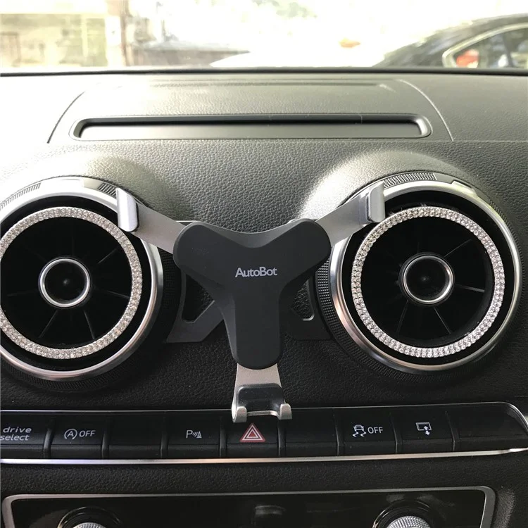 Soporte de Teléfono de Montaje de Aire de Aire de Autobot Gravity Car Para Audi A3/S3 (2013-2018)