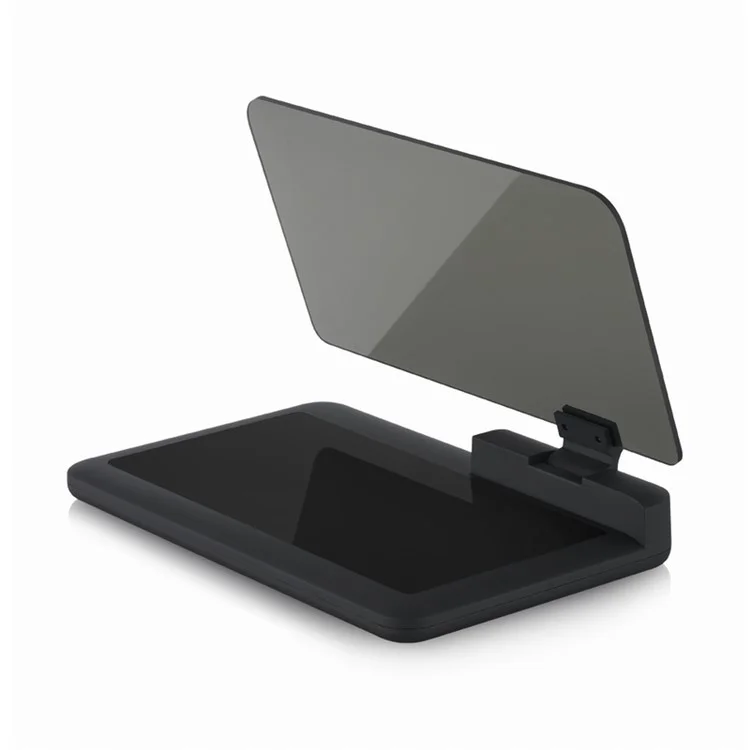 H6 Universal Car HUD Head up Display Image Reflector GPS Navigation Phone Holder