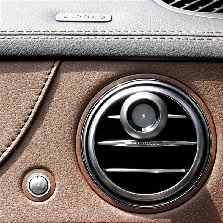 BCASE Tup Car Air Vent Aroma Diffuser with Magnetic Cable Clip Organizer - Dark Grey