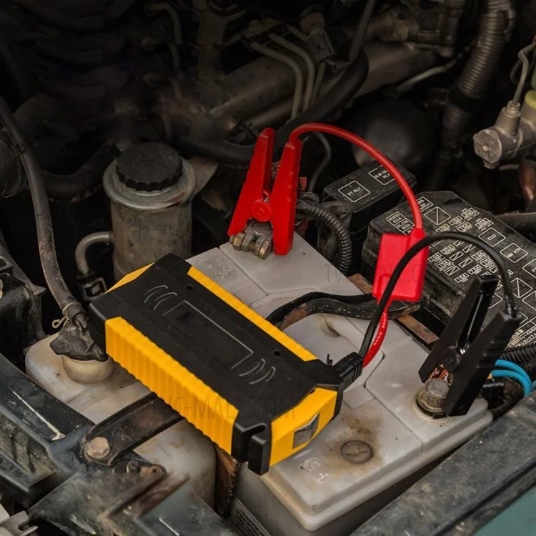 Multi-functional 12V 18000mAh Emergency Car Jump Starter USB Mobile Phone Battery Charger - EU Plug