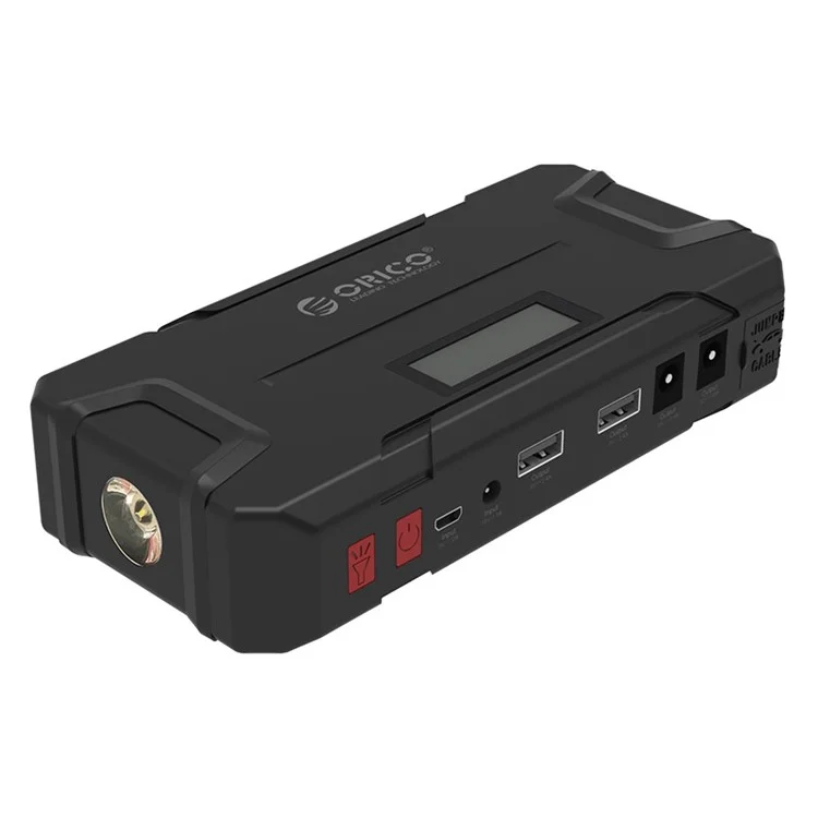 ORICO CS2-BK 12000mAh Car Jump Starter Multi-functional Booster External Mobile / Laptop Battery - Black