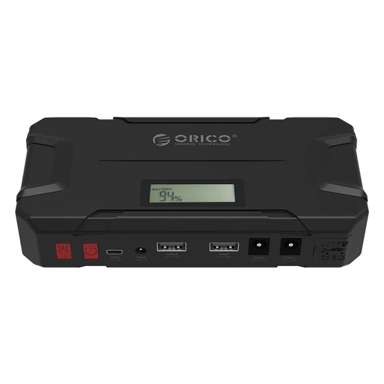 ORICO CS2-BK 12000mAh Car Jump Starter Multi-functional Booster External Mobile / Laptop Battery - Black
