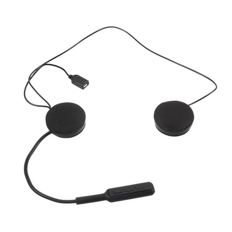 MH01 Motorbike Motorcycle Helmet Bluetooth Headset with Hands-free Mic