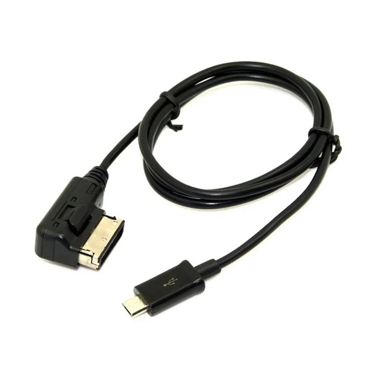 1m Media in AMI MDI Micro USB Charge Adapter Cable for Car VW AUDI 2014 A4 A6 Q5 Q7 & Phones Tablets