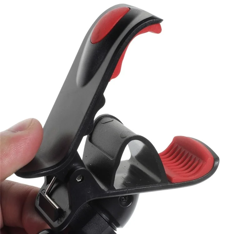 Car Cigarette Lighter Dual USB Charger Mount Holder for Smartphones, Max Clamp Opening: 10cm