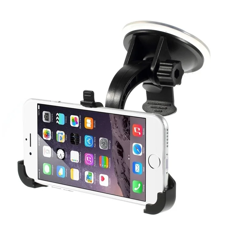 360-degree Rotary Suction Cup Car Mount Cradle for iPhone 7 6s 6 4.7 inch
