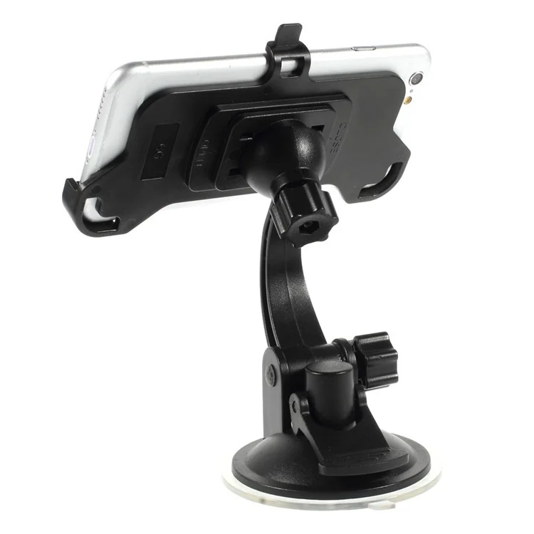 360-degree Rotary Suction Cup Car Mount Cradle for iPhone 7 6s 6 4.7 inch