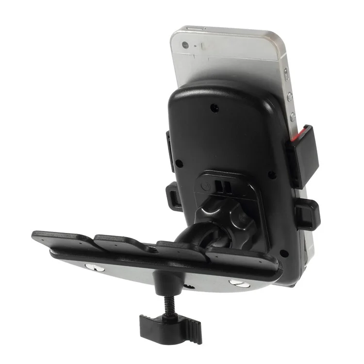 HX-M-X10 Universal Car CD Slot Mount Holder Stand Cradle for iPhone 5s Samsung Galaxy S5 mini G800, Width: 50 - 73mm