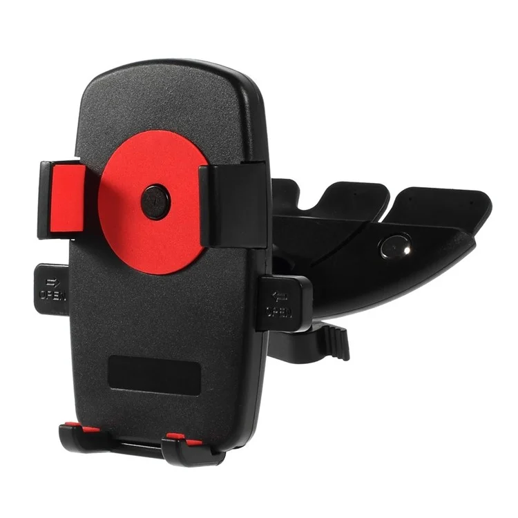 HX-M-X10 Universal Car CD Slot Mount Holder Stand Cradle for iPhone 5s Samsung Galaxy S5 mini G800, Width: 50 - 73mm