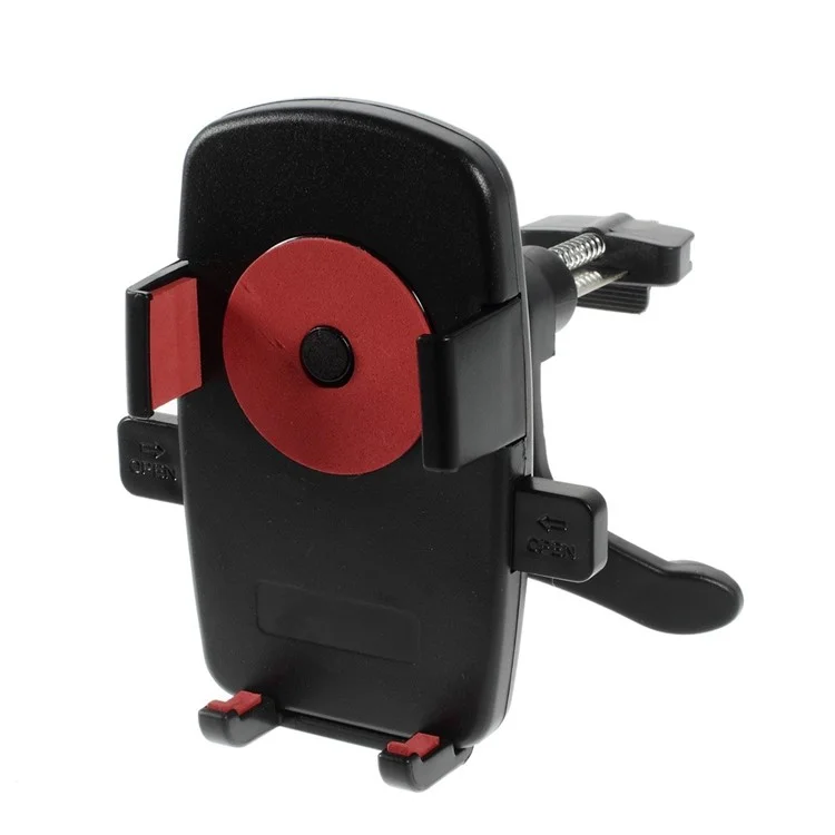 Swivel Ball-head Car Air Vent Mount Holder for iPhone 6 Plus Samsung Galaxy S5, Width: 50-77mm
