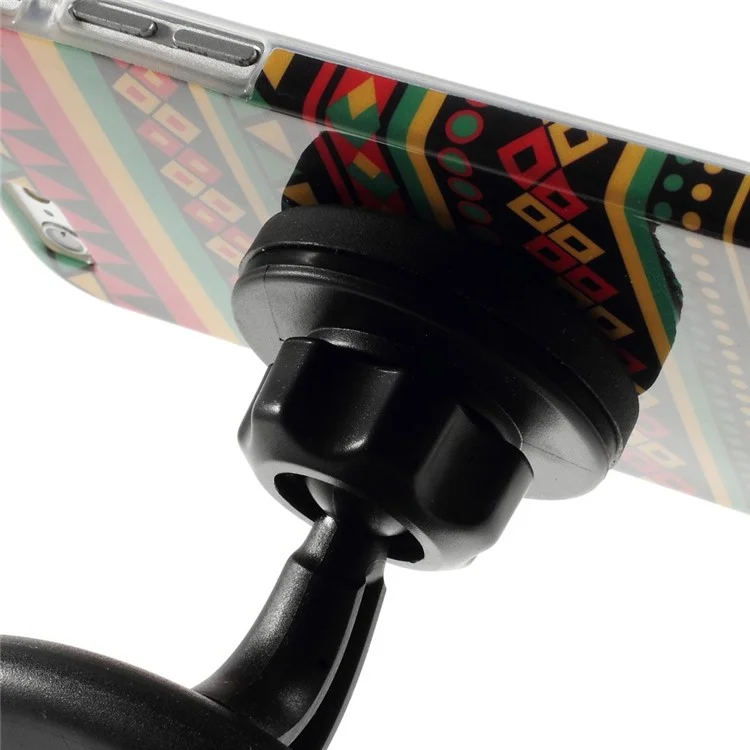 Swivel Ball-head Magnetic Car CD Slot Mount Holder w/ Quick-snap for iPhone 6 5s 5 4s 4