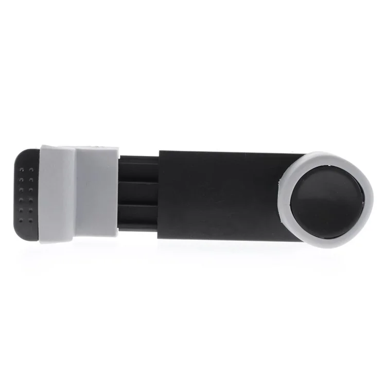 Car Air Vent Mount Holder w/ Rotary Cradle for iPhone, Samsung, HTC, LG, Sony, Width: 52-90mm - Black