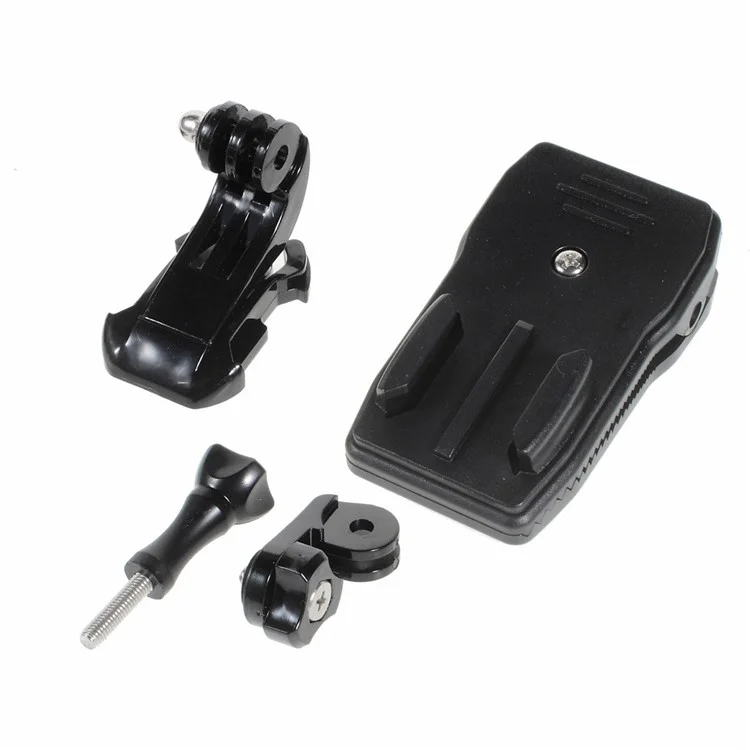 AT-Y07 Clip and Detachable J Hook with Long Screw for GoPro Hero/ SJ/ XiaoYi Cameras