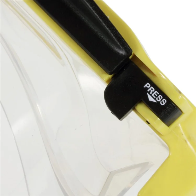 Diving Scuba Dive Mask with Removable Camera Mount for GoPro Hero 4/3+/3/2/1 SJ4000/SJ5000 - Yellow