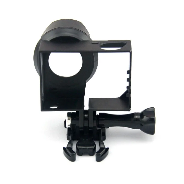 Flat Surface Quick Release Buckle with Thumbscrew + Sun Shield Housing Case for GoPro HERO 4/3+/3