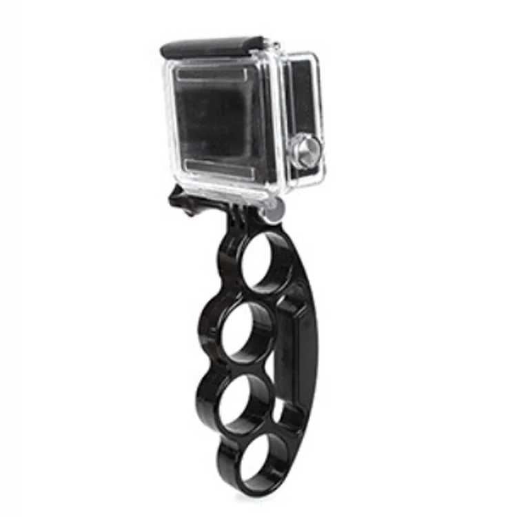 Knuckles Handheld Selfie Holder Mount + Screw for GoPro HERO 4/3+/3/2/1/SJ4000/SJ5000/SJ6000/Xiaomi Yi