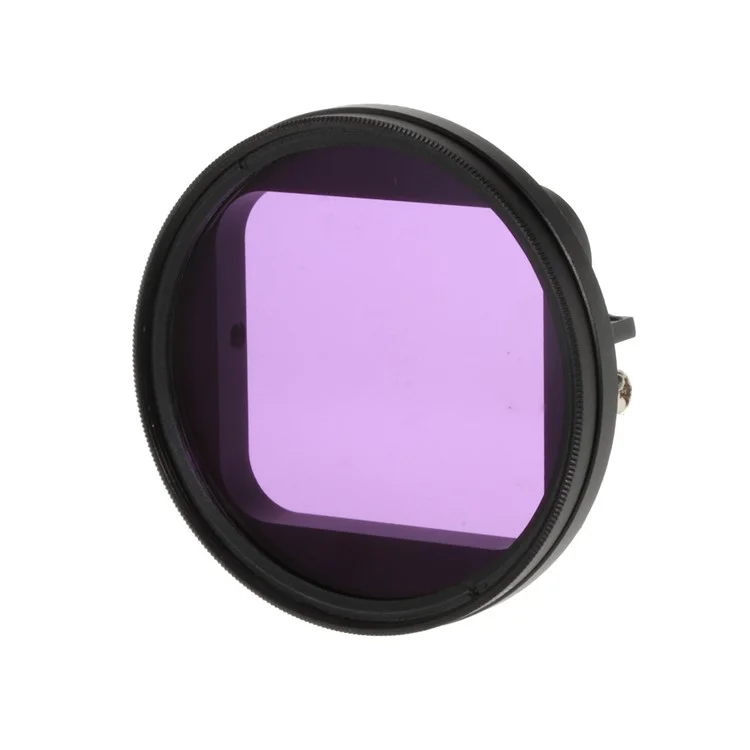 52mm Filter Lens Kit with 4Pcs Filters + Adapter Ring for GoPro Hero 3+ Waterproof Housing