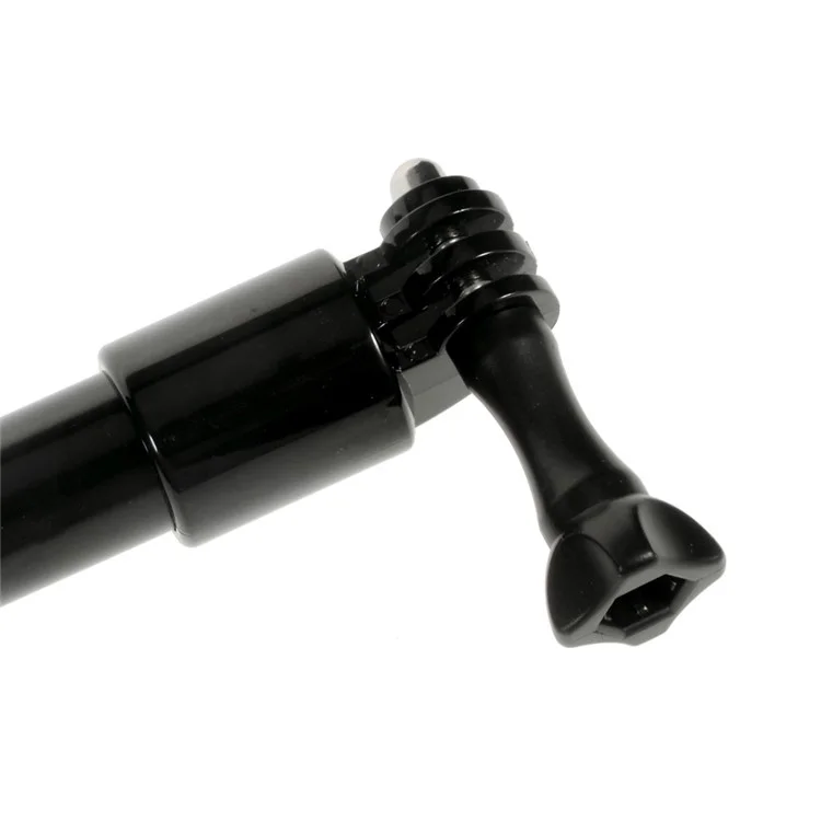 Extension Pole Monopod Selfie Stick with Mount Adapter for GoPro Hero 4/3+/3/2/1 SJ4000/SJ5000/SJ6000 Xiaomi Yi - Black