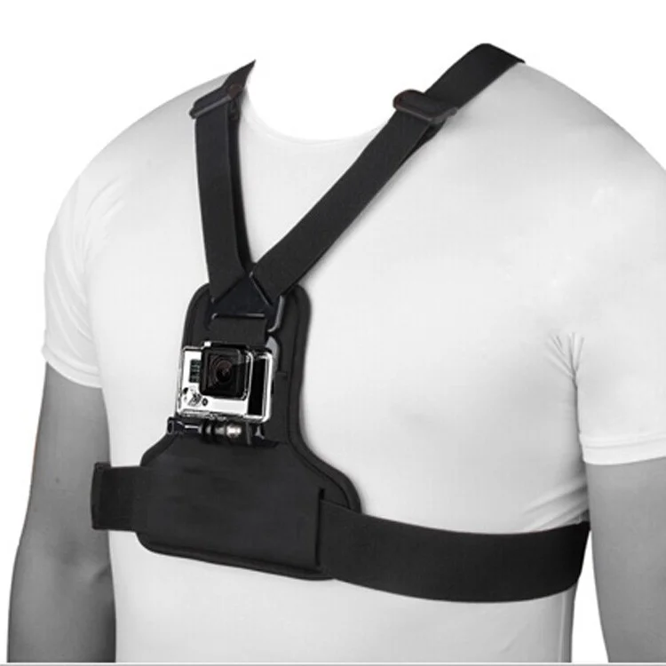 Elastic Adjustable Body Chest Belt Strap Mount for GoPro Hero 4/3+/3/2/1/SJ4000/SJ5000/SJ6000/Xiaomi Yi