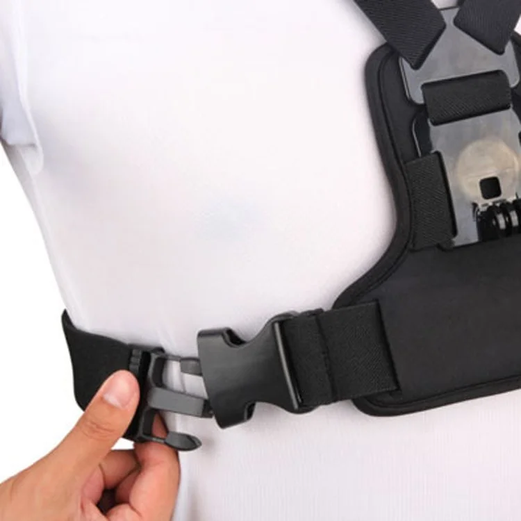 Elastic Adjustable Body Chest Belt Strap Mount for GoPro Hero 4/3+/3/2/1/SJ4000/SJ5000/SJ6000/Xiaomi Yi