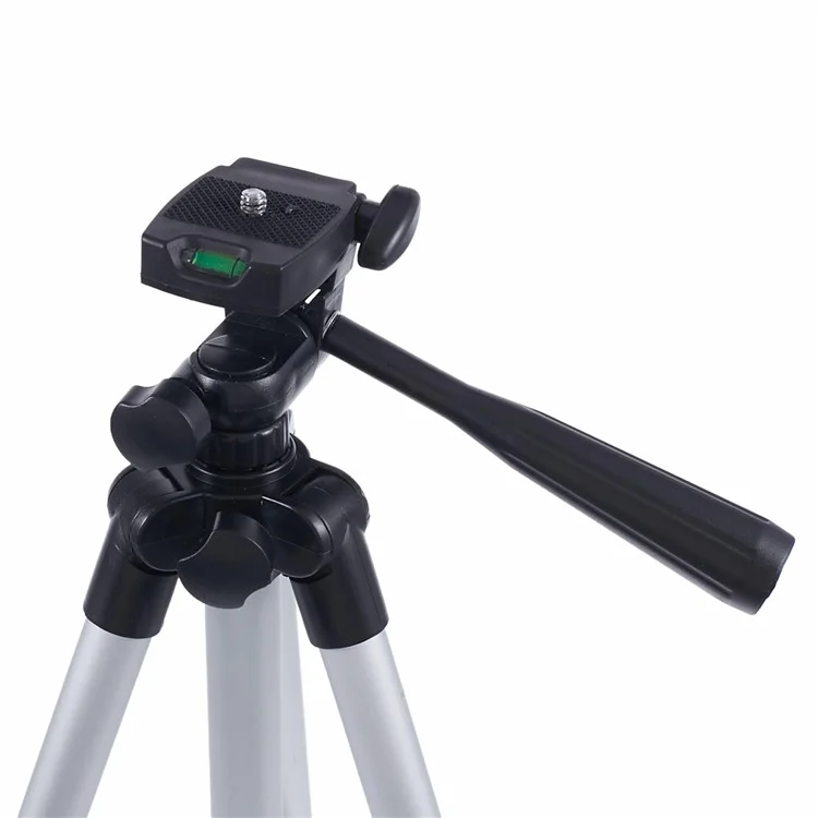 Retractable Aluminum Alloy Tripod Mount Stand for DSLR Camera / Phone / Fishing Flashlight