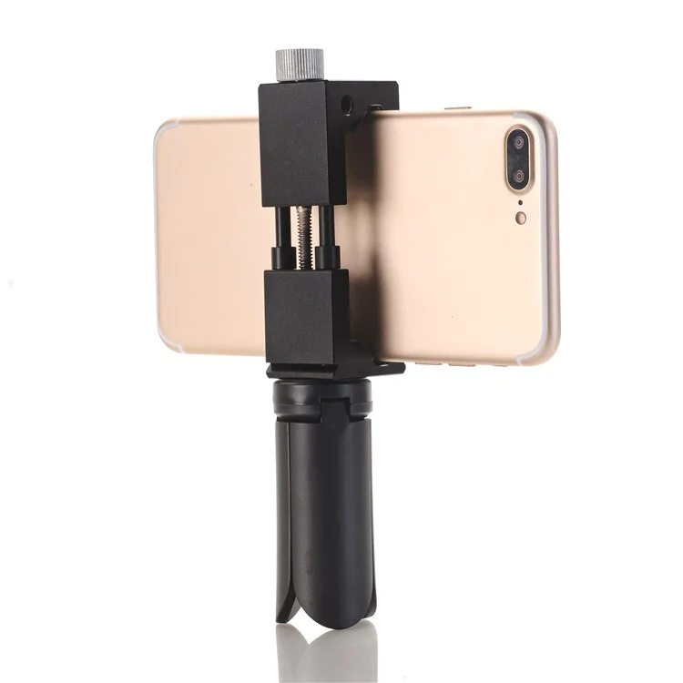 LDX-128 Mini Tripod Stand Selfie Stick Monopod Stabilizer for Gopro Sports Camera - Black