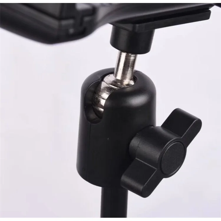 Soporte de Trípode para Teléfono Móvil en Vivo Selfie Stick para Suelo para Teléfono Inteligente/Tableta/iPad de 4-12 pulgadas