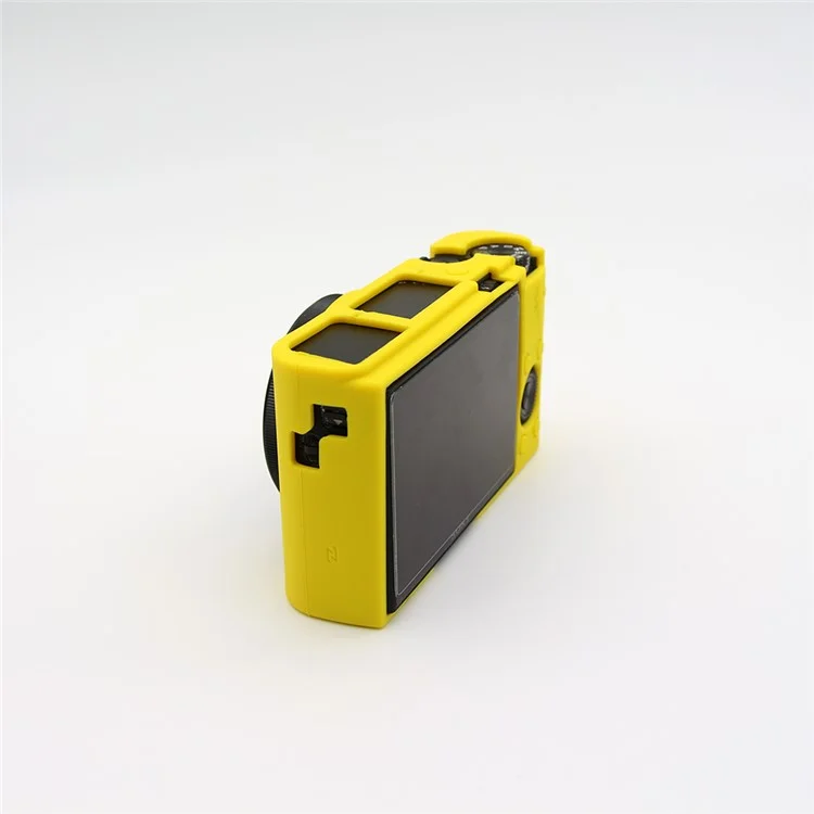 Soft Silicone Protective Camera Case for Sony RX100 III / IV/ IIV - Yellow