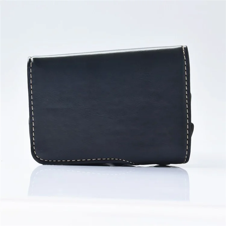 Detachable PU Leather Camera Case + Strap for Canon EOS M6 (18-55mm) - Black