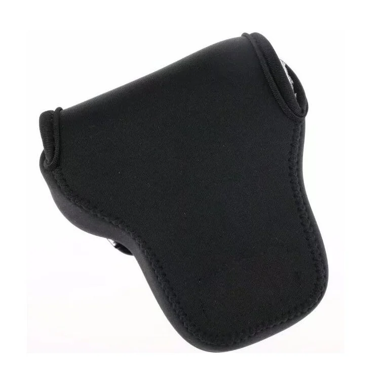 Pouch Impermeabile In Neoprene Per Fuji Fujifilm Xa3 / Xm1 / Xa2 / Xa10 / Xa20 / Xa5 - Nero