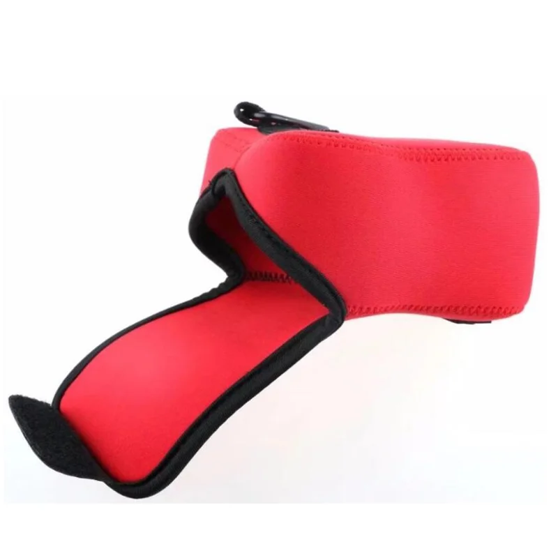 Neoprene Waterproof Camera Protective Pouch for Fuji Fujifilm XA3/Xm1/XA2/XA10/XA20/XA5 - Red