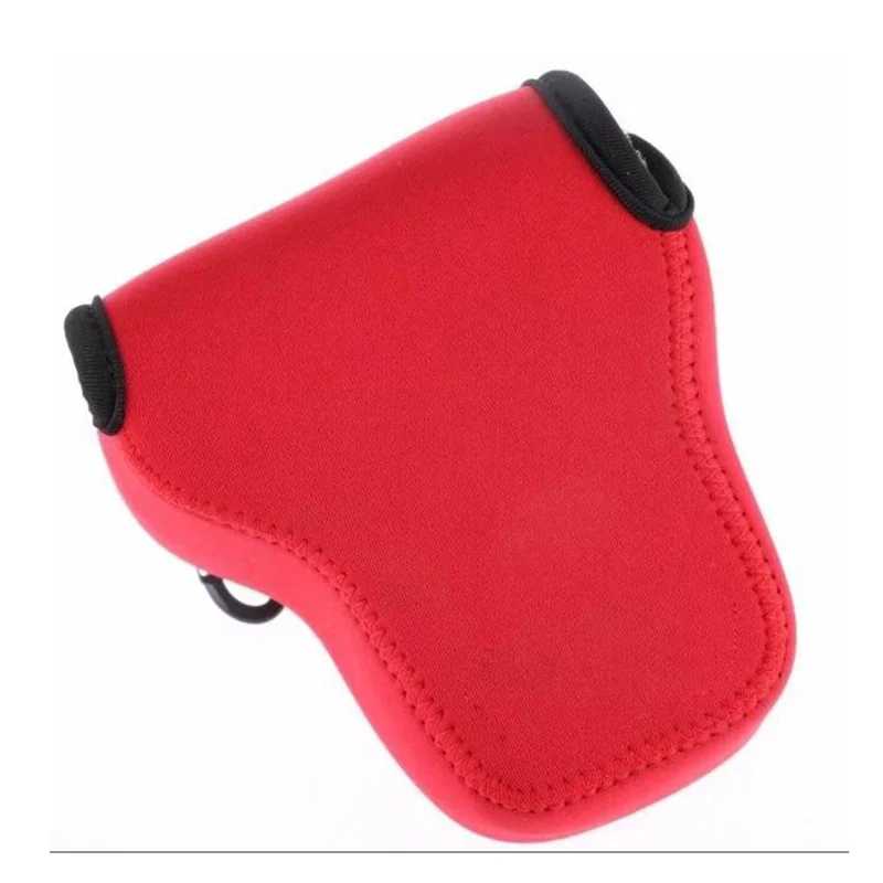 Neoprene Waterproof Camera Protective Pouch for Fuji Fujifilm XA3/Xm1/XA2/XA10/XA20/XA5 - Red