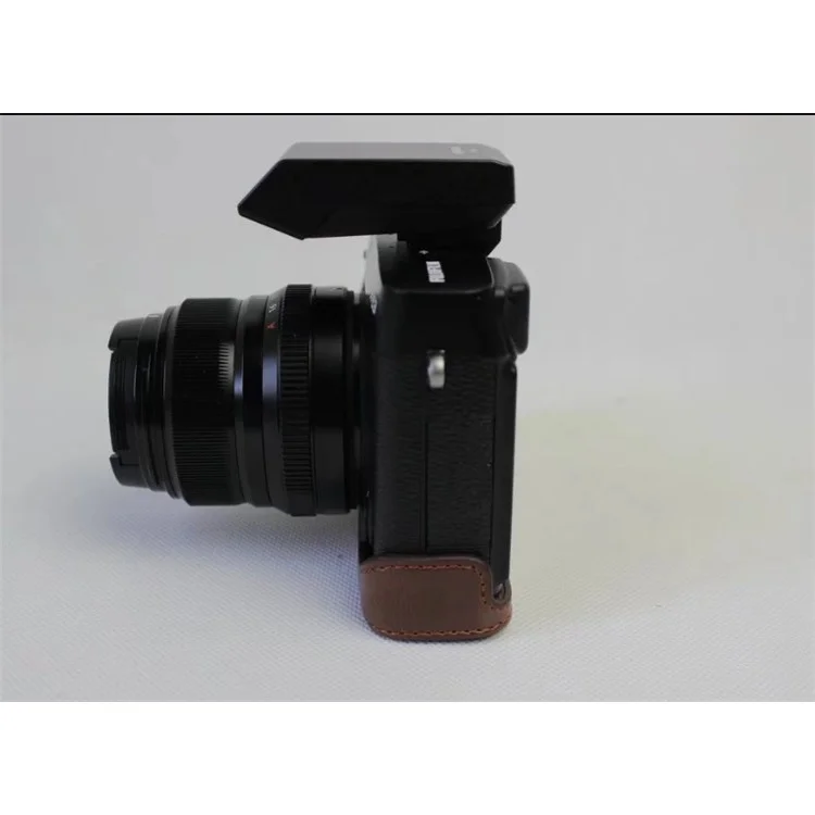 Защитная крышка для фотоаппарата Fujifilm X-E3 из искусственной кожи - Кофе