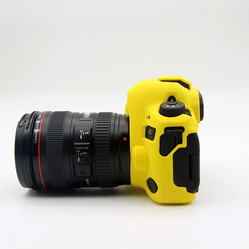 Soft Silicone Protective Shell for Canon EOS 6D Mark II - Yellow