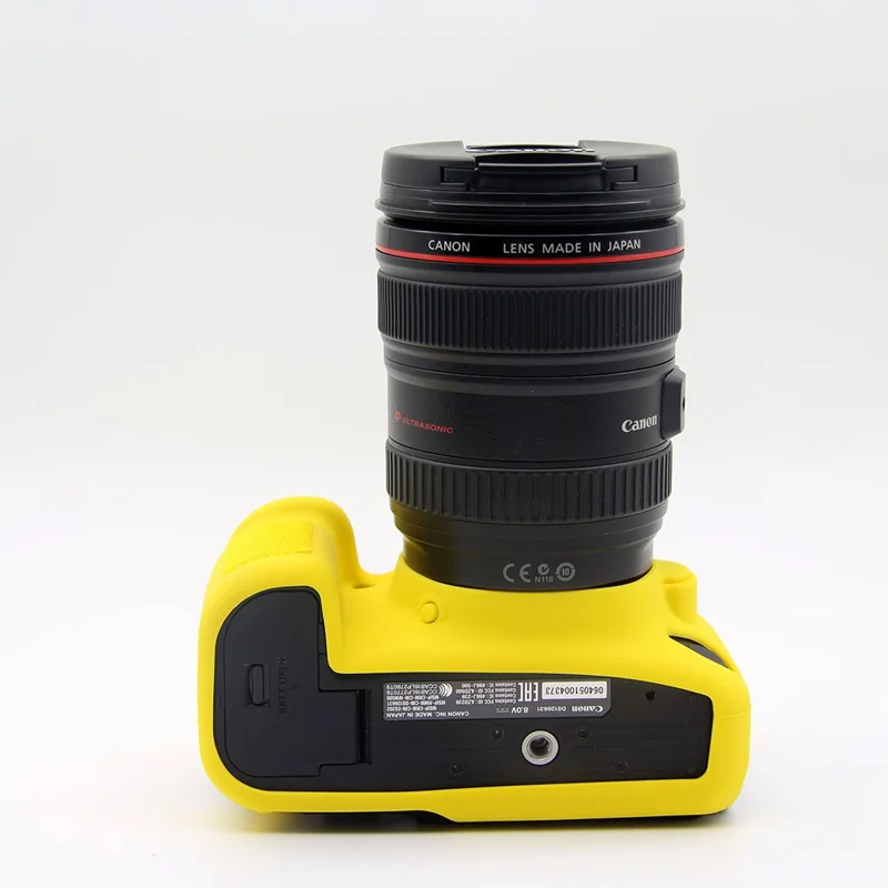 Soft Silicone Protective Shell for Canon EOS 6D Mark II - Yellow