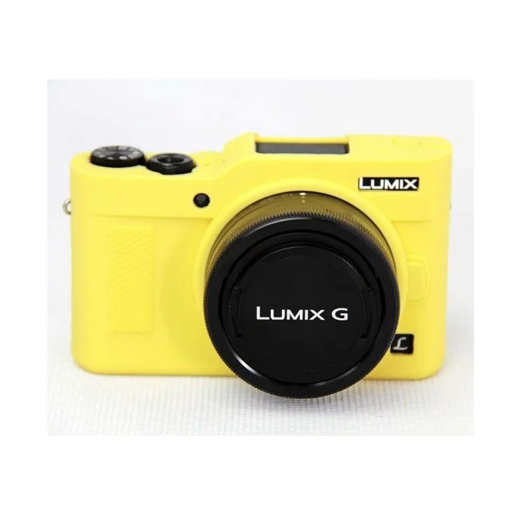 Silicone Soft Protective Case Accessory for Panasonic DC-GF9KGK/Lumix DMC-GF9 - Yellow