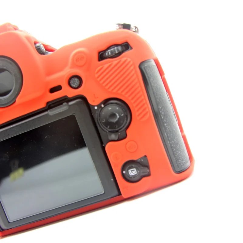 Zachte siliconen beschermlaag voor Nikon D850 digitale spiegelreflexcamera - Rood