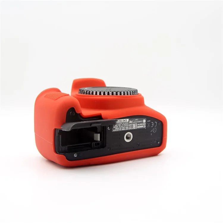 Copertura Flessibile Per Fotocamere In Silicone Per Canon EOS 1300D 1500D - Rosso