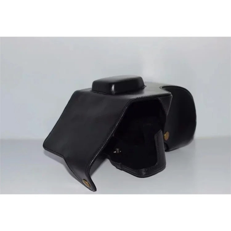 Sac de Boîtier de Protection en Cuir PU Pour Caméra Fujifilm X-T3 - le Noir