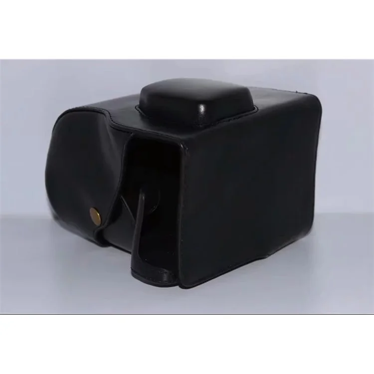 Sac de Boîtier de Protection en Cuir PU Pour Caméra Fujifilm X-T3 - le Noir