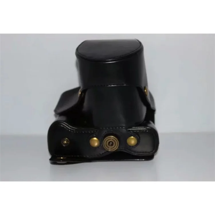 Sac de Boîtier de Protection en Cuir PU Pour Caméra Fujifilm X-T3 - le Noir