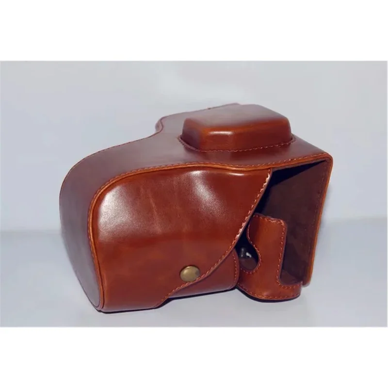 PU Leather Protection Case Cover Bag for Fujifilm X-T3 Camera - Brown