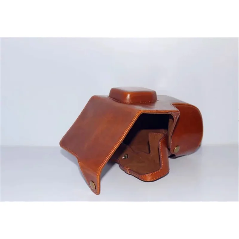 PU Leather Protection Case Cover Bag for Fujifilm X-T3 Camera - Brown